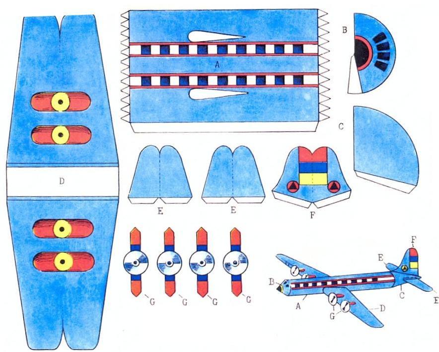 Конструирование макета робота 3 класс технология. Бумажные модели самолетов. Самолет поделка для детей. Модели самолетов из бумаги. Самолет из картона.