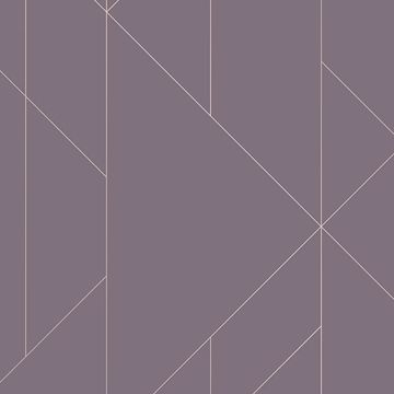 Picture of Torpa Purple Geometric Wallpaper