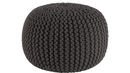 Online Designer Combined Living/Dining Knitted Graphite Pouf