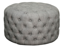 Online Designer Combined Living/Dining Lulu Round Tufted Ottoman