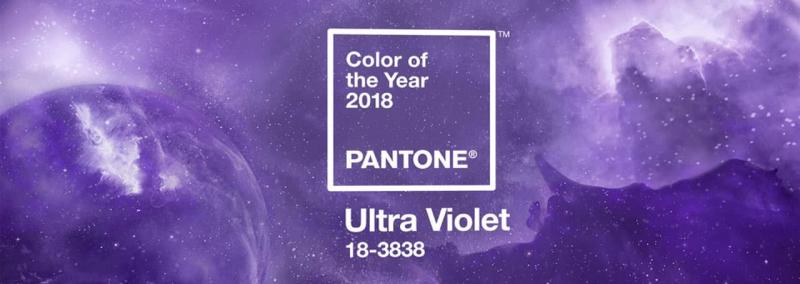Главный цвет 2018 года Ultra Violet