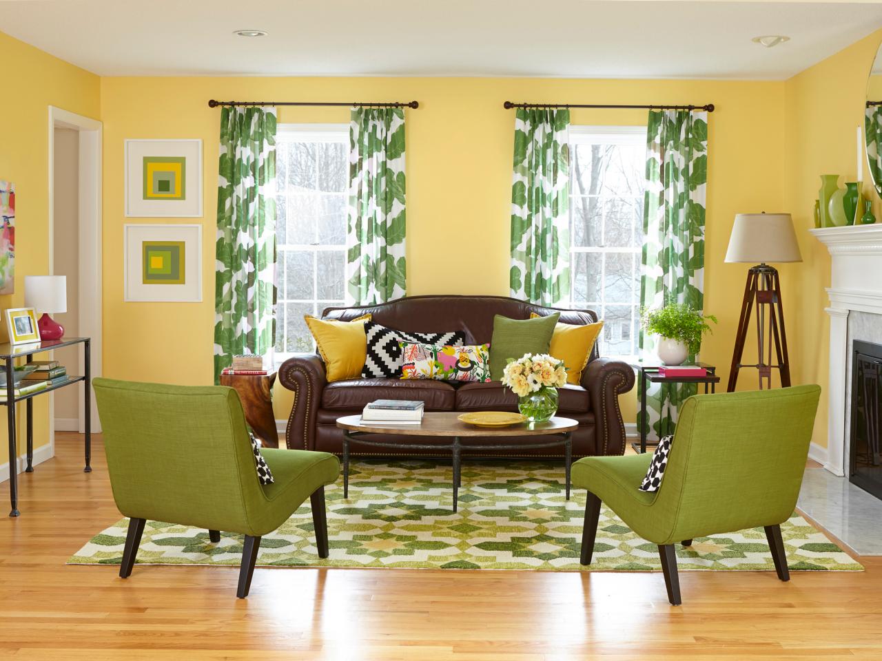 гостиная комната в зелёном цвете дизайн фото