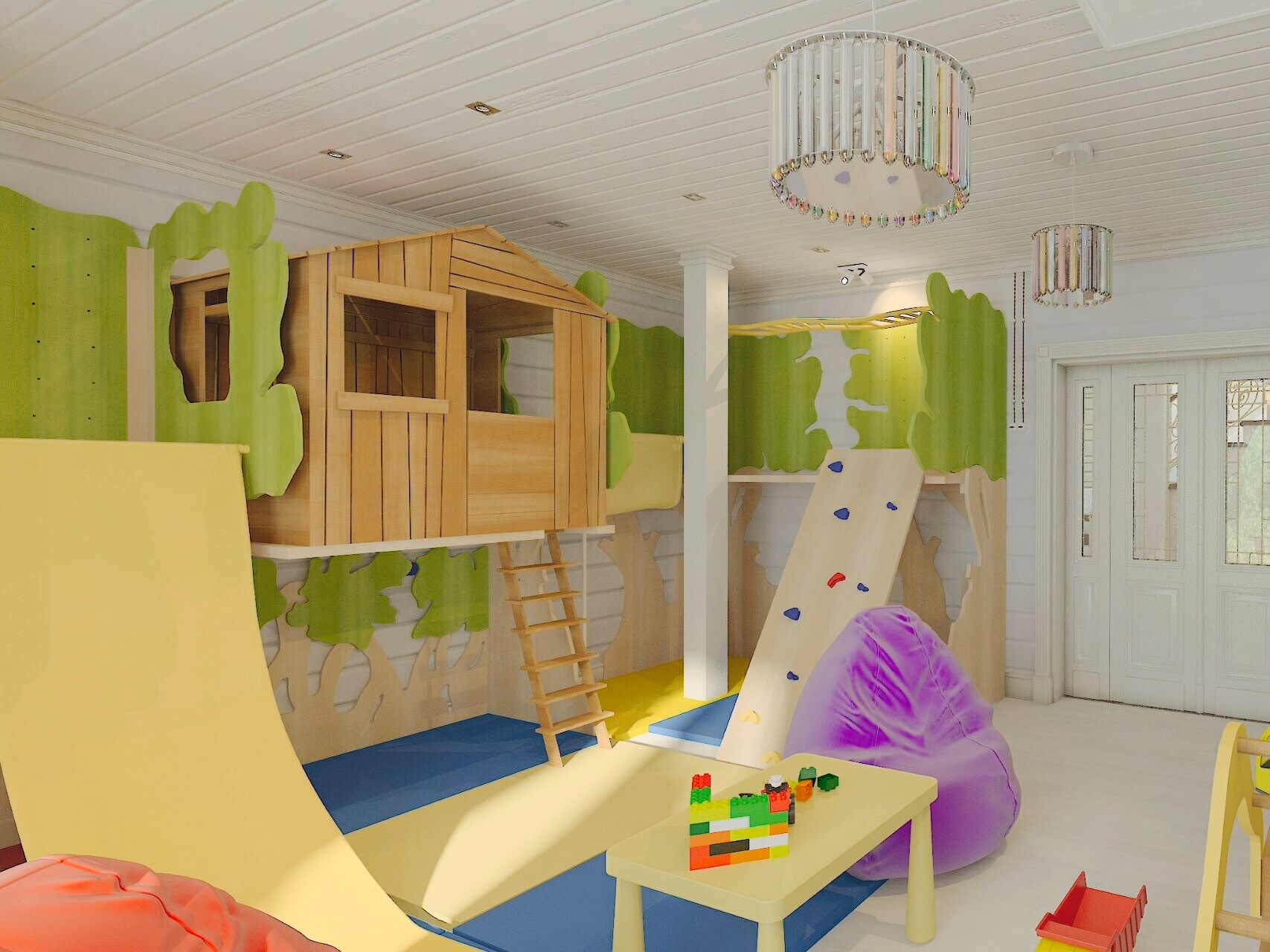 детская игровая комната дизайн