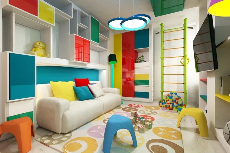 детская игровая комната фото дизайн
