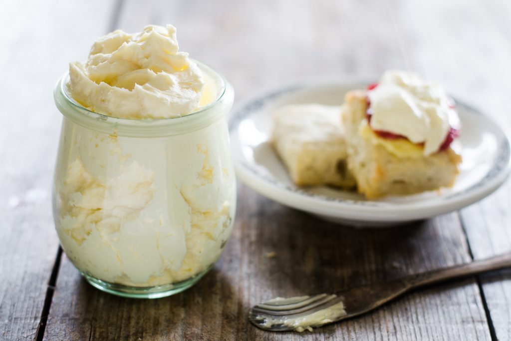 Clotted cream