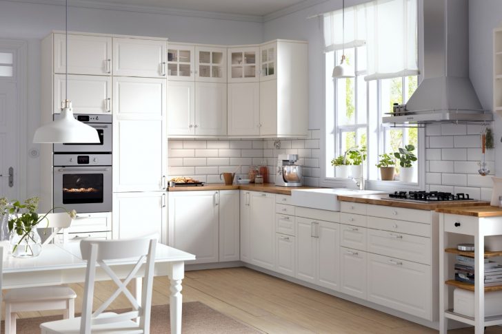 White kitchen tiles - country kitchen ideas