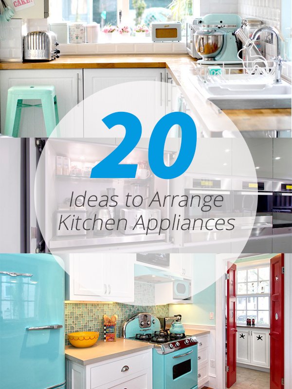 kitchen appliances arrangement