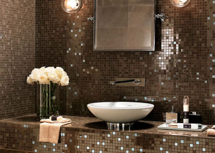Плитка-мозаика для ванны