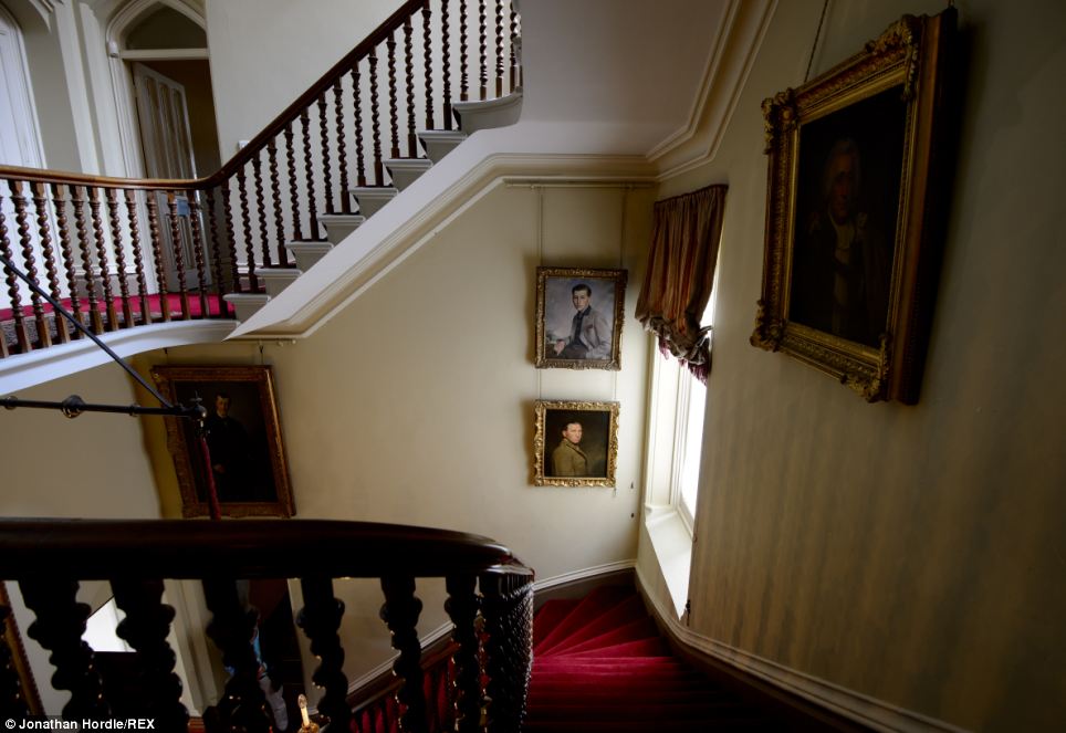 Upstairs-Downstairs: Visitors will be able to examine everything