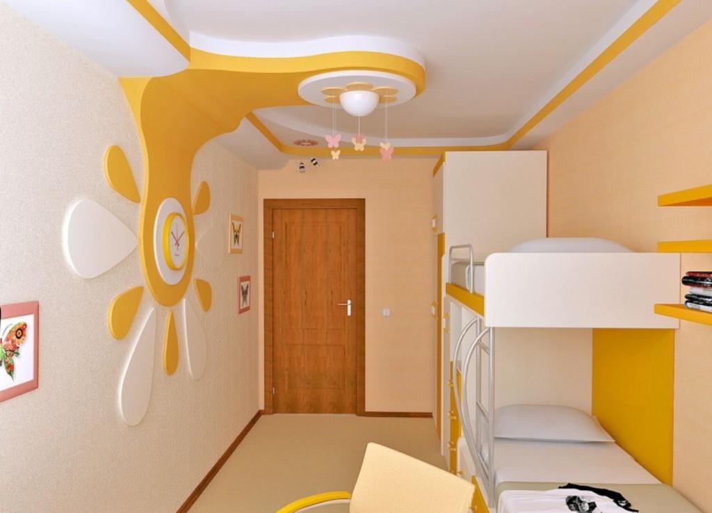 При обустройстве детской спальни не нужно перегружать комнату лишними декорациями и украшениями