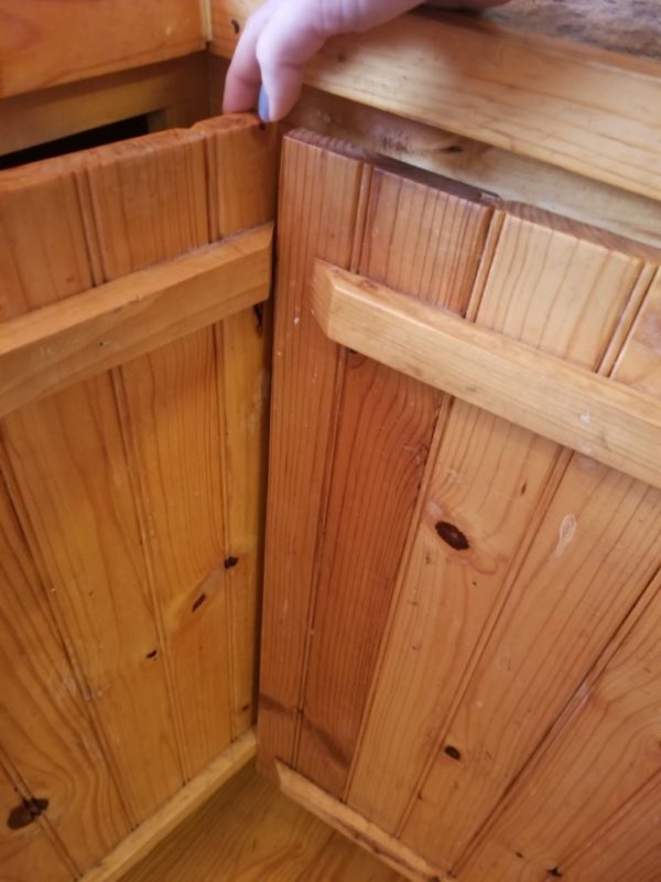 corner cabinet doors