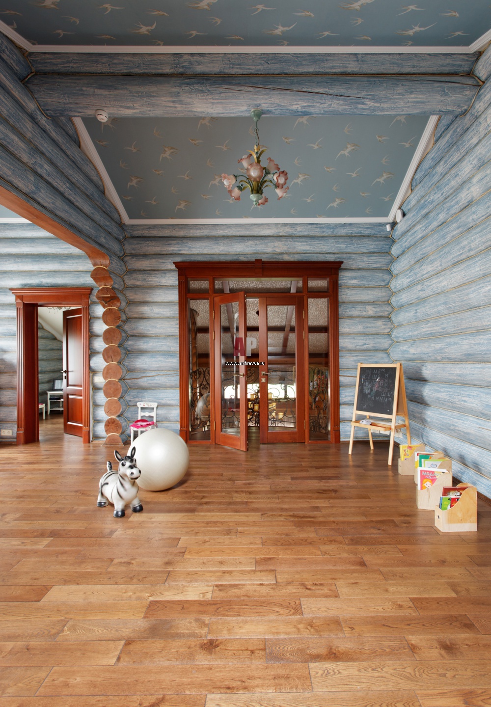 Покраска деревянных домов внутри интерьер фото